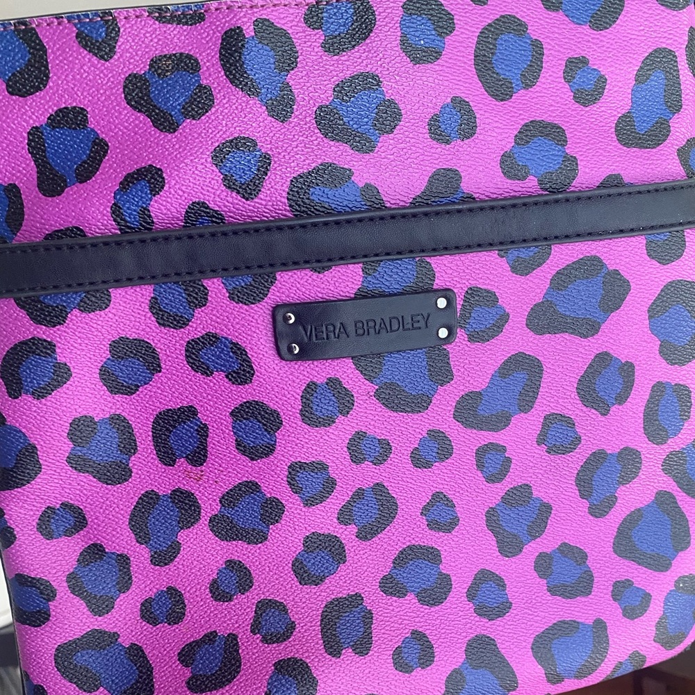 Vera Bradley Purple Cheetah